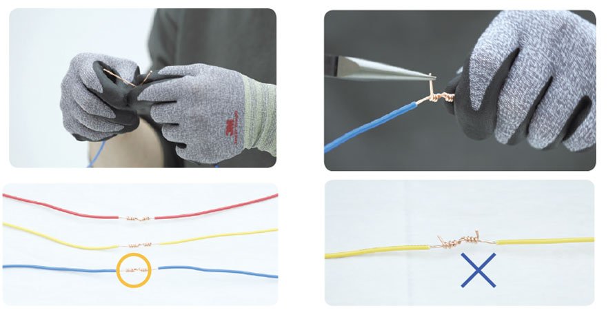 전선 접속 방법 | Metode Penyambungan Kabel Listrik