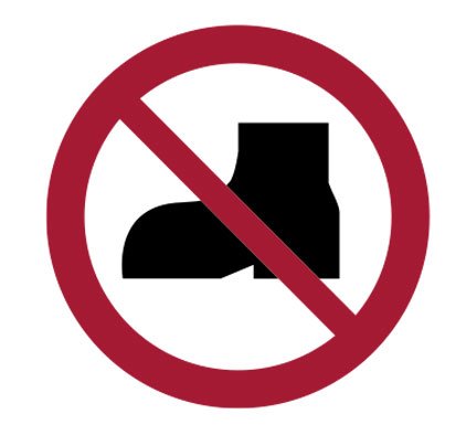 금지 표지 | Rambu Larangan