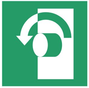 대피로 표지 | Rambu jalur evakuasi