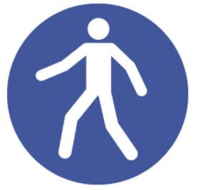 지시 표지 (강제행동 표지) | Rambu Petunjuk (Rambu Tindakan Wajib)